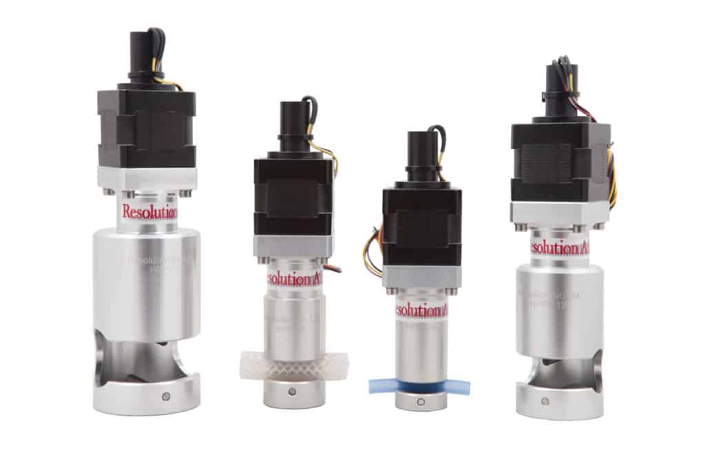hybrid proportional pinch valves